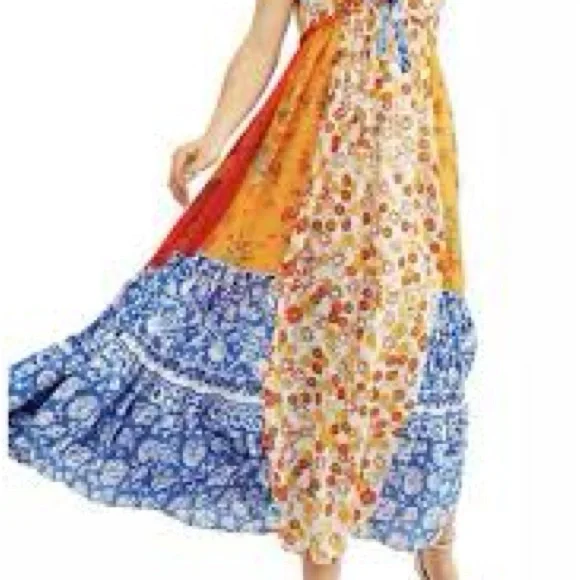 Free People Golden Dreams Strapless Dress - Picture 3 of 12